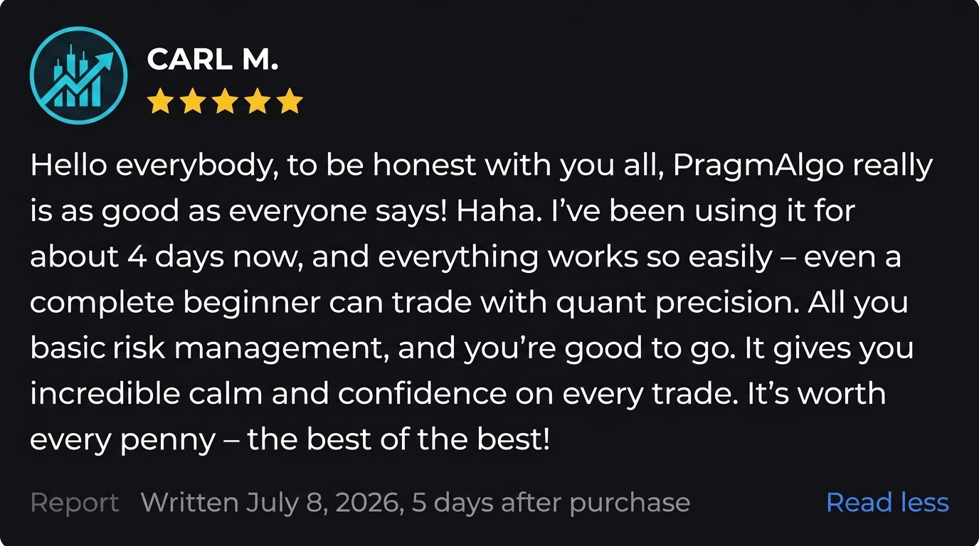 PragmAlgo Trader Review 9